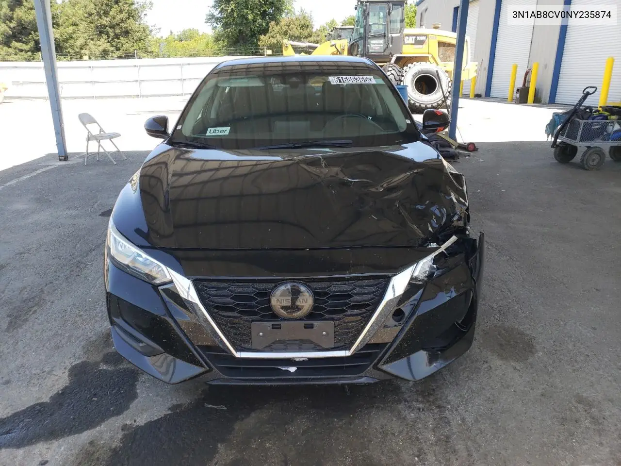 2022 Nissan Sentra Sv VIN: 3N1AB8CV0NY235874 Lot: 61686365