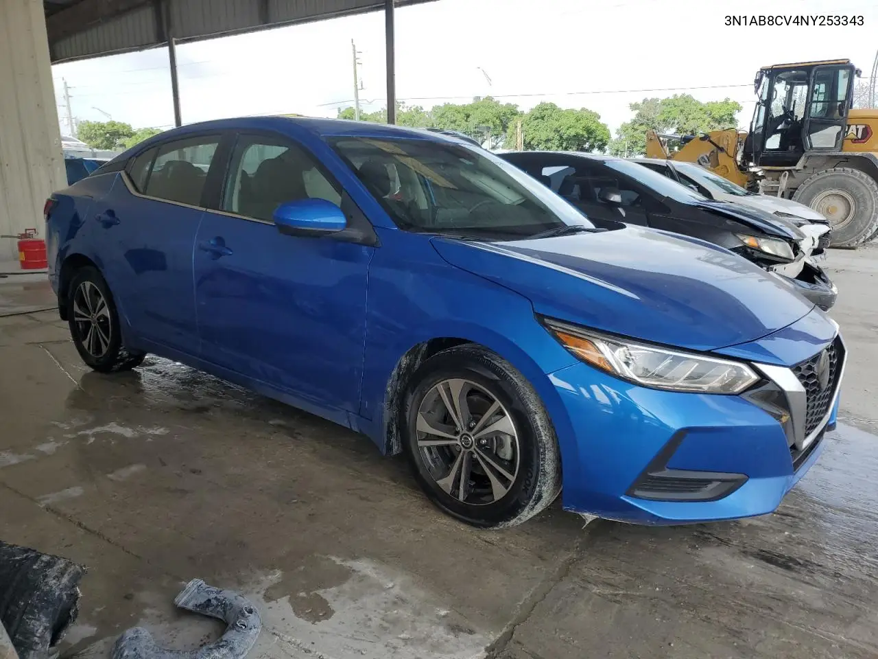 2022 Nissan Sentra Sv VIN: 3N1AB8CV4NY253343 Lot: 62185585