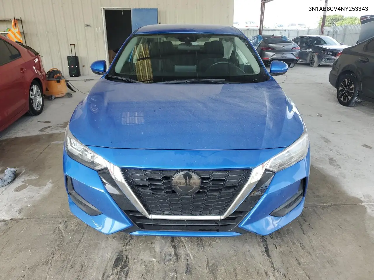 2022 Nissan Sentra Sv VIN: 3N1AB8CV4NY253343 Lot: 62185585