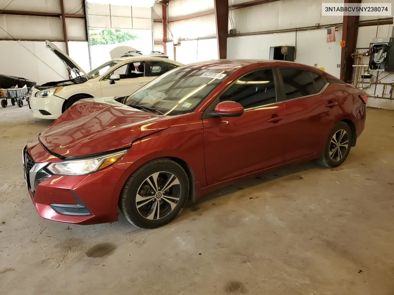 2022 Nissan Sentra Sv VIN: 3N1AB8CV5NY238074 Lot: 62207615