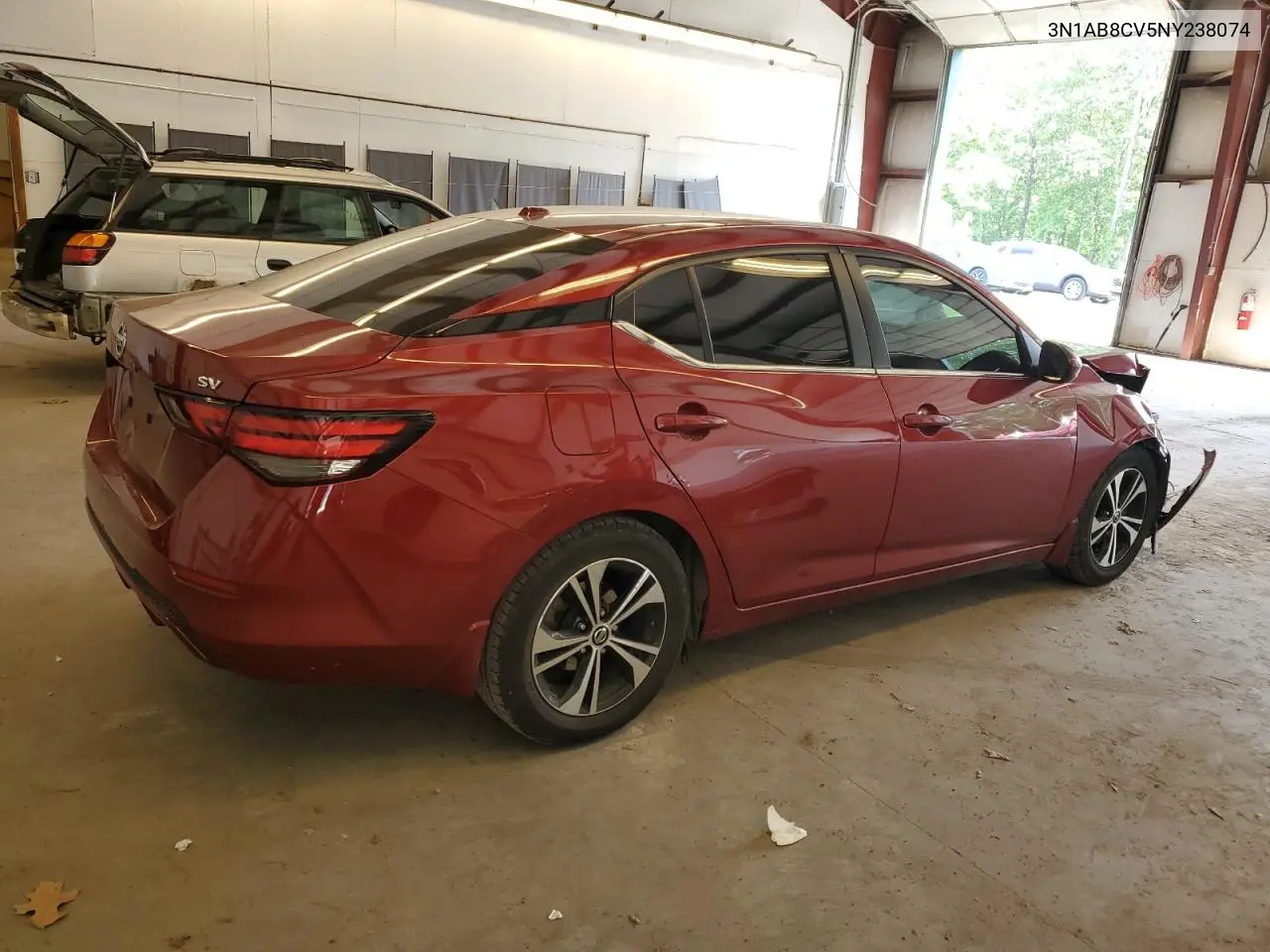 2022 Nissan Sentra Sv VIN: 3N1AB8CV5NY238074 Lot: 62207615