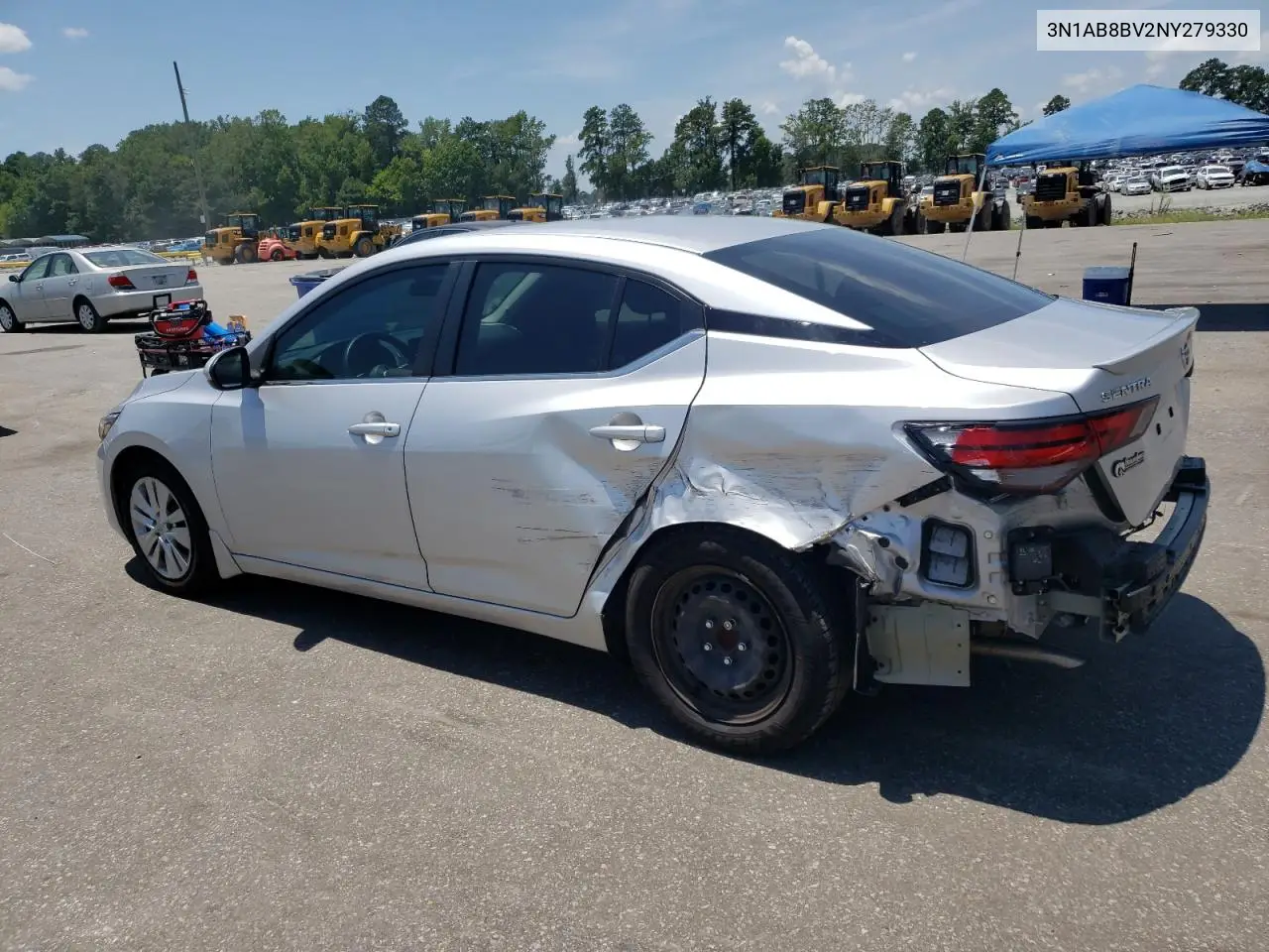 2022 Nissan Sentra S VIN: 3N1AB8BV2NY279330 Lot: 62318265