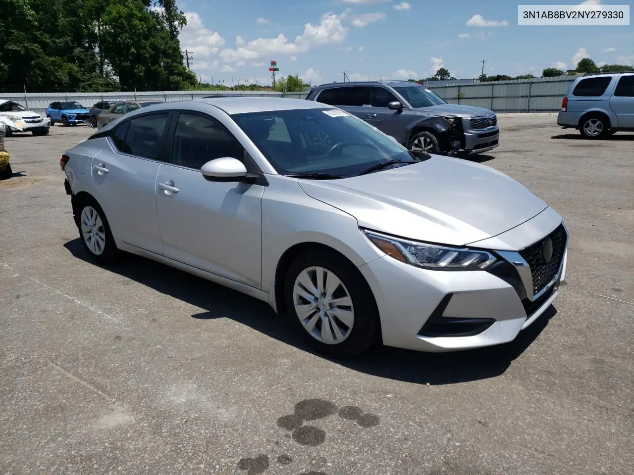 2022 Nissan Sentra S VIN: 3N1AB8BV2NY279330 Lot: 62318265