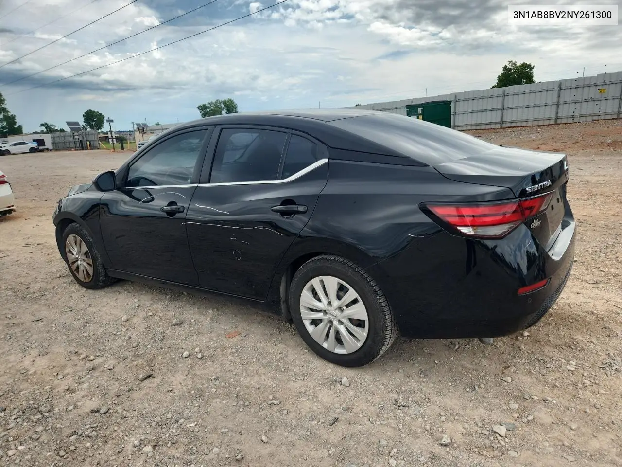 2022 Nissan Sentra S VIN: 3N1AB8BV2NY261300 Lot: 62347335