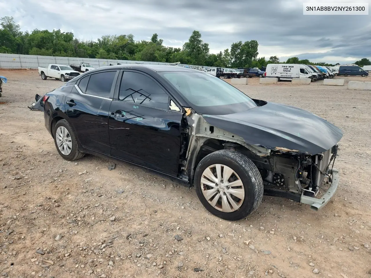 2022 Nissan Sentra S VIN: 3N1AB8BV2NY261300 Lot: 62347335