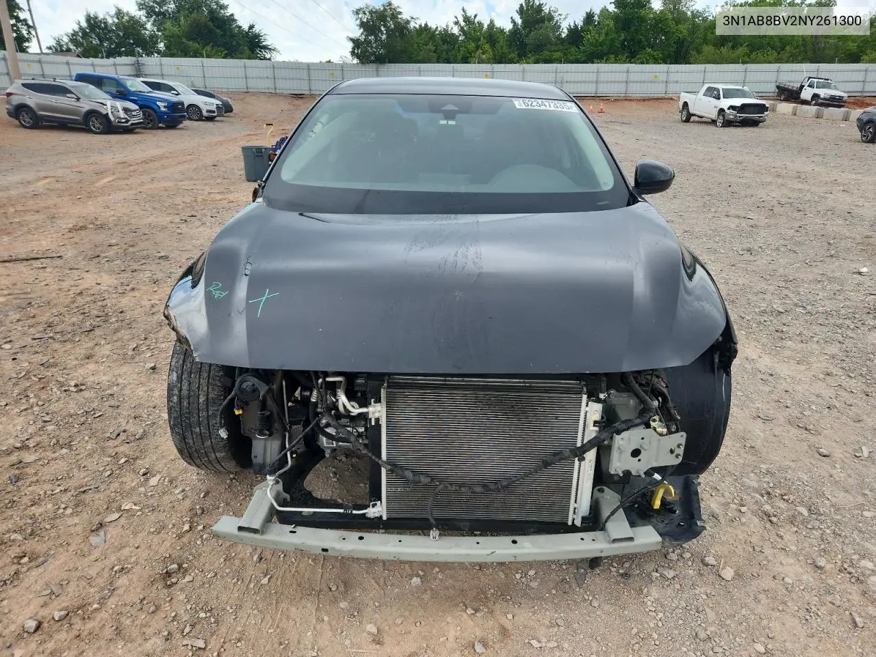 2022 Nissan Sentra S VIN: 3N1AB8BV2NY261300 Lot: 62347335