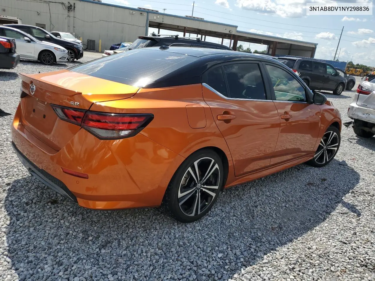 2022 Nissan Sentra Sr VIN: 3N1AB8DV1NY298836 Lot: 62495035