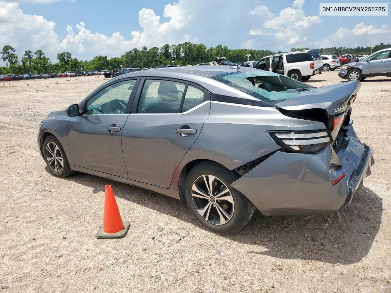 2022 Nissan Sentra Sv VIN: 3N1AB8CV2NY255785 Lot: 62782935