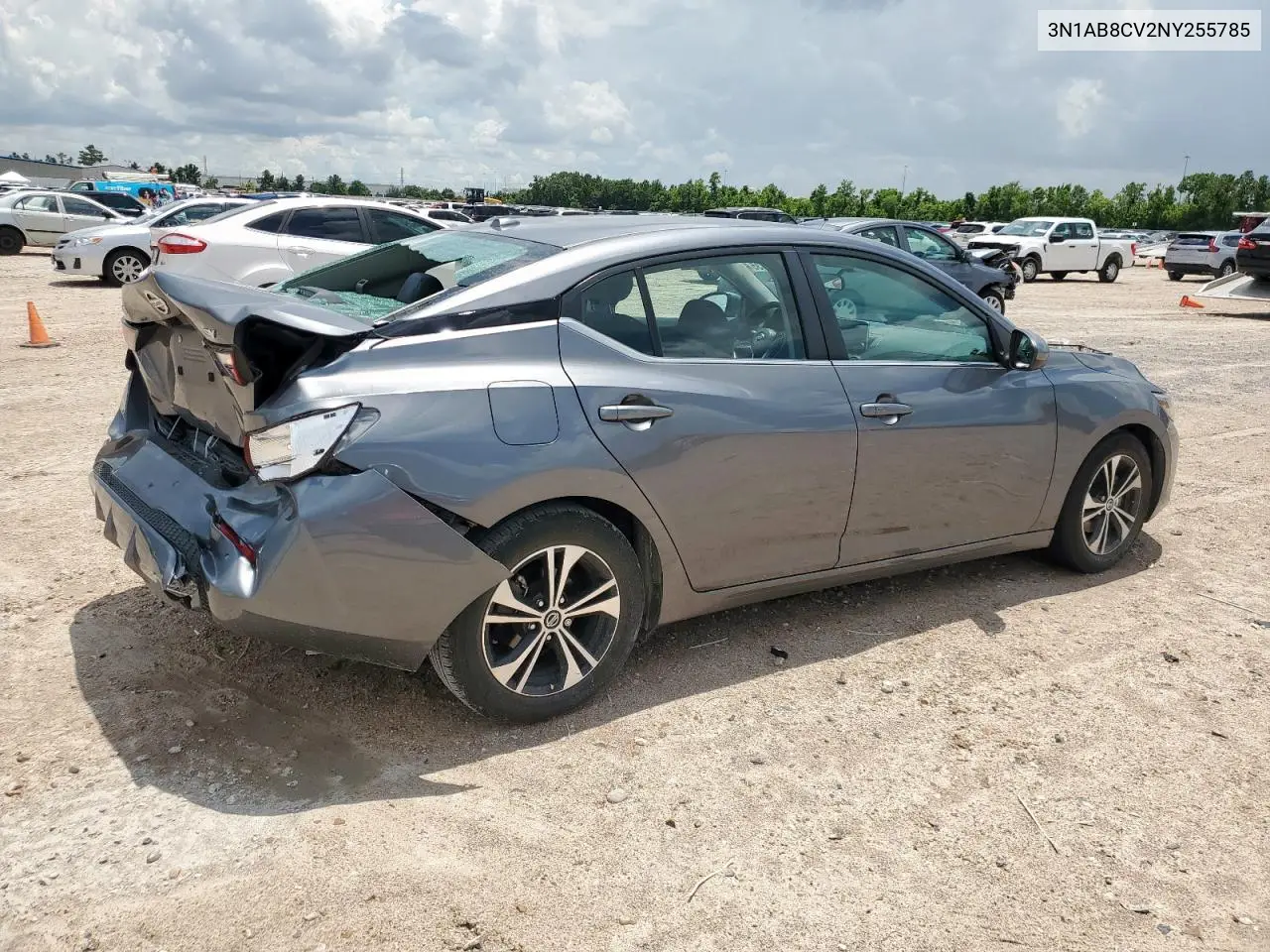 2022 Nissan Sentra Sv VIN: 3N1AB8CV2NY255785 Lot: 62782935
