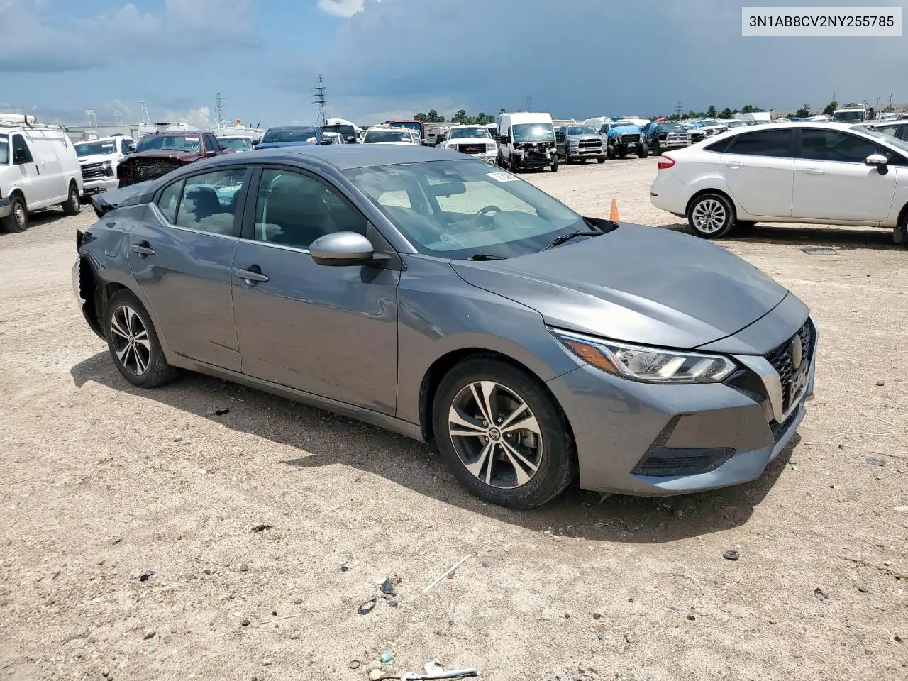 2022 Nissan Sentra Sv VIN: 3N1AB8CV2NY255785 Lot: 62782935