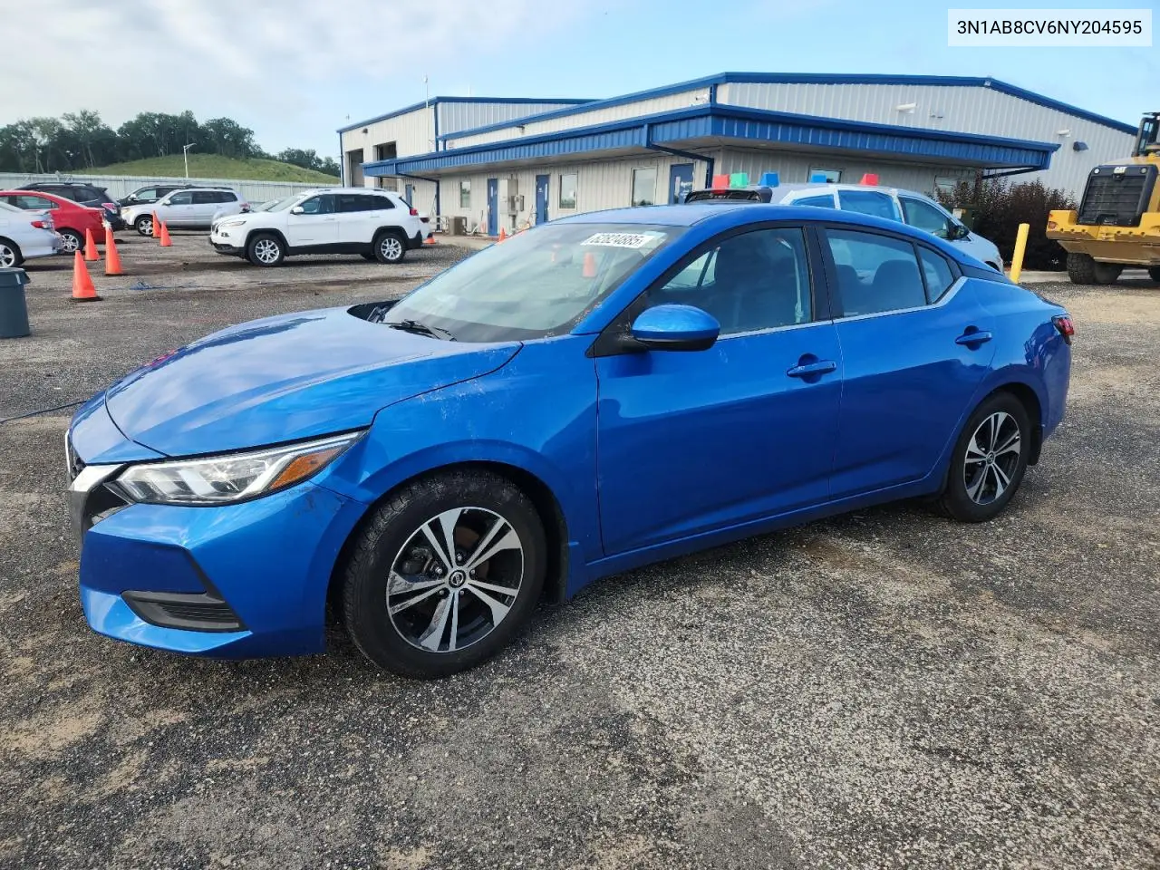 2022 Nissan Sentra Sv VIN: 3N1AB8CV6NY204595 Lot: 62824885