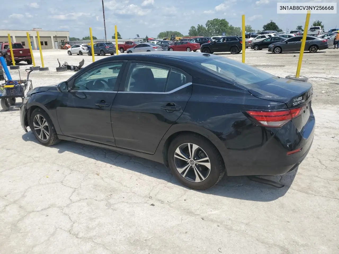 2022 Nissan Sentra Sv VIN: 3N1AB8CV3NY256668 Lot: 63445925
