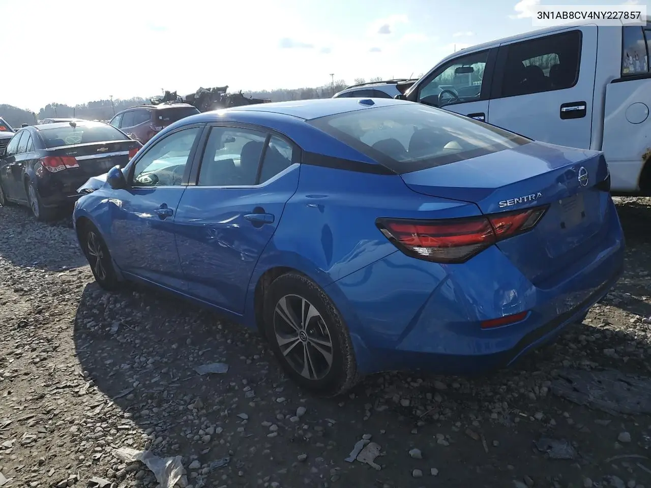 2022 Nissan Sentra Sv VIN: 3N1AB8CV4NY227857 Lot: 83596794