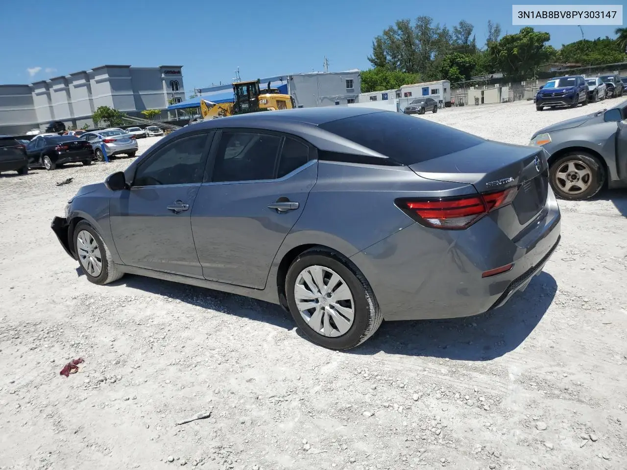 2023 Nissan Sentra S VIN: 3N1AB8BV8PY303147 Lot: 57037215