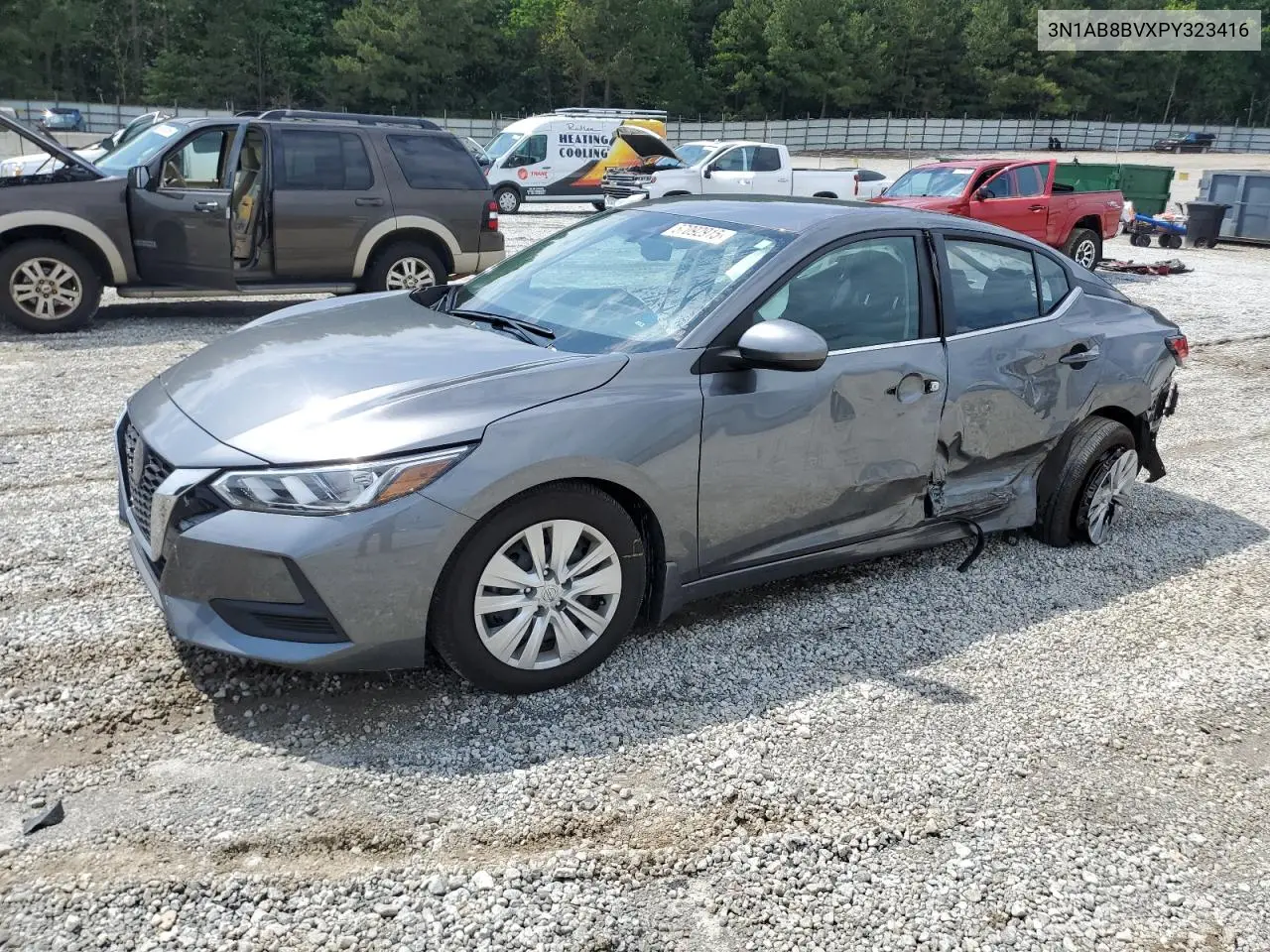 2023 Nissan Sentra S VIN: 3N1AB8BVXPY323416 Lot: 57092915