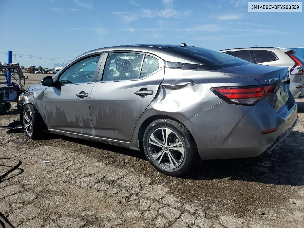 2023 Nissan Sentra Sv VIN: 3N1AB8CV0PY283569 Lot: 61969935