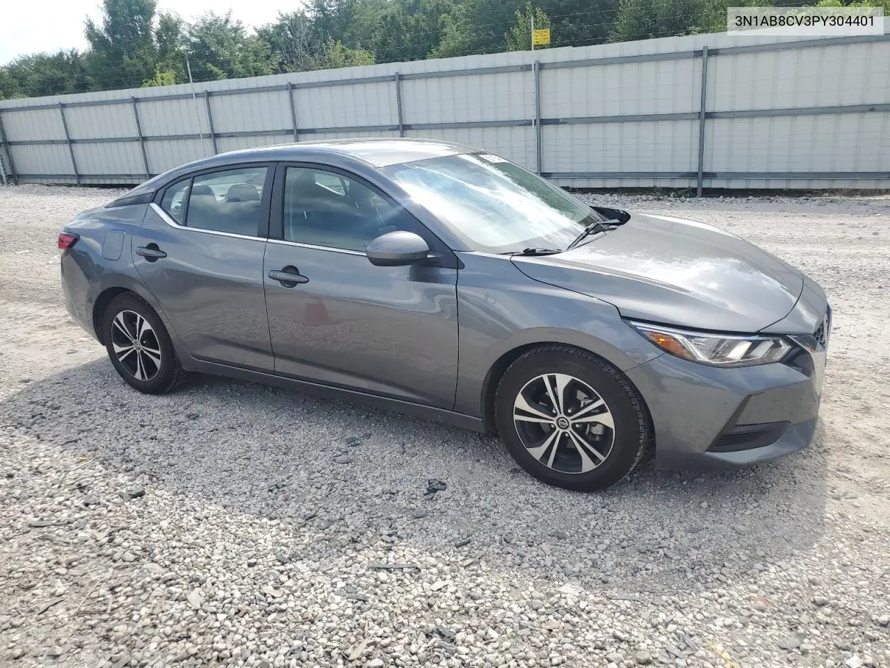 2023 Nissan Sentra Sv VIN: 3N1AB8CV3PY304401 Lot: 62116445