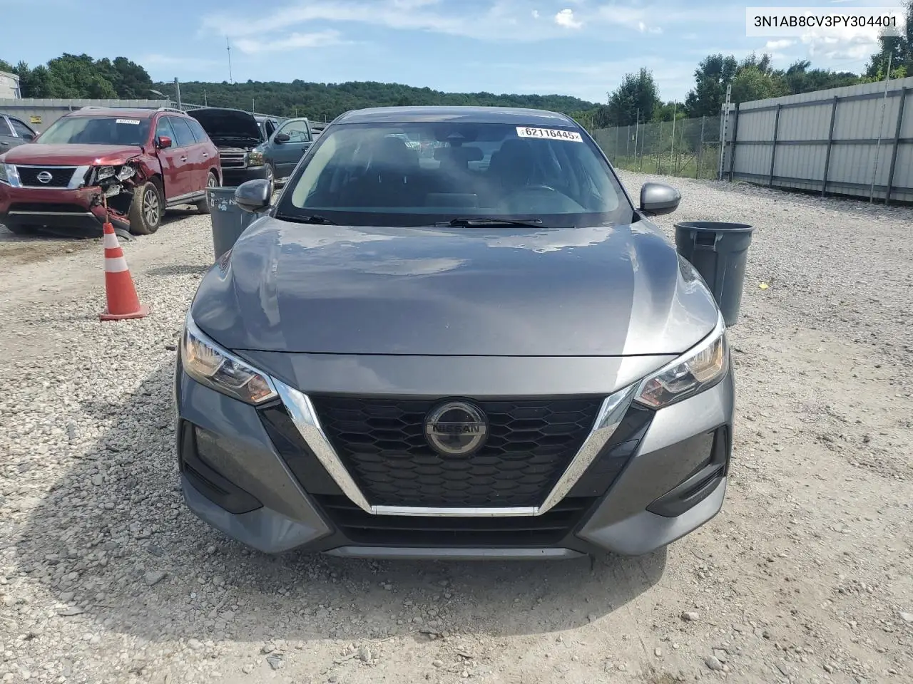 2023 Nissan Sentra Sv VIN: 3N1AB8CV3PY304401 Lot: 62116445
