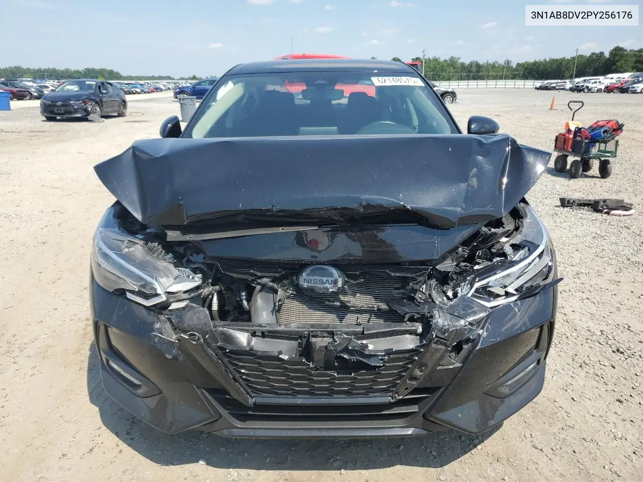 2023 Nissan Sentra Sr VIN: 3N1AB8DV2PY256176 Lot: 62148575