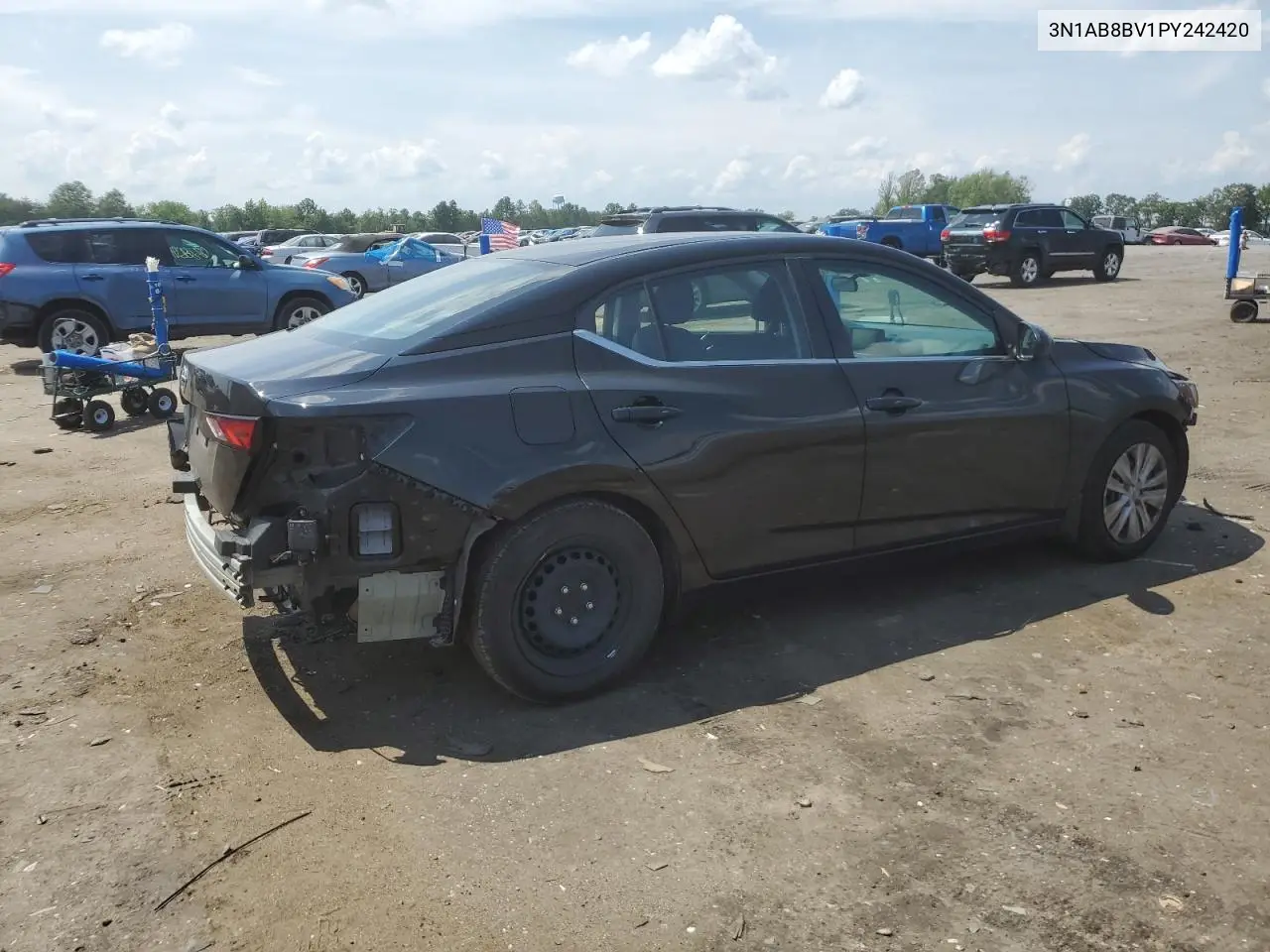 2023 Nissan Sentra S VIN: 3N1AB8BV1PY242420 Lot: 63016805