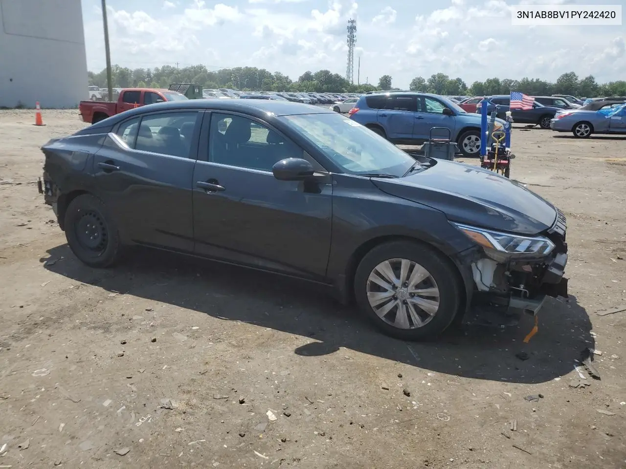 2023 Nissan Sentra S VIN: 3N1AB8BV1PY242420 Lot: 63016805