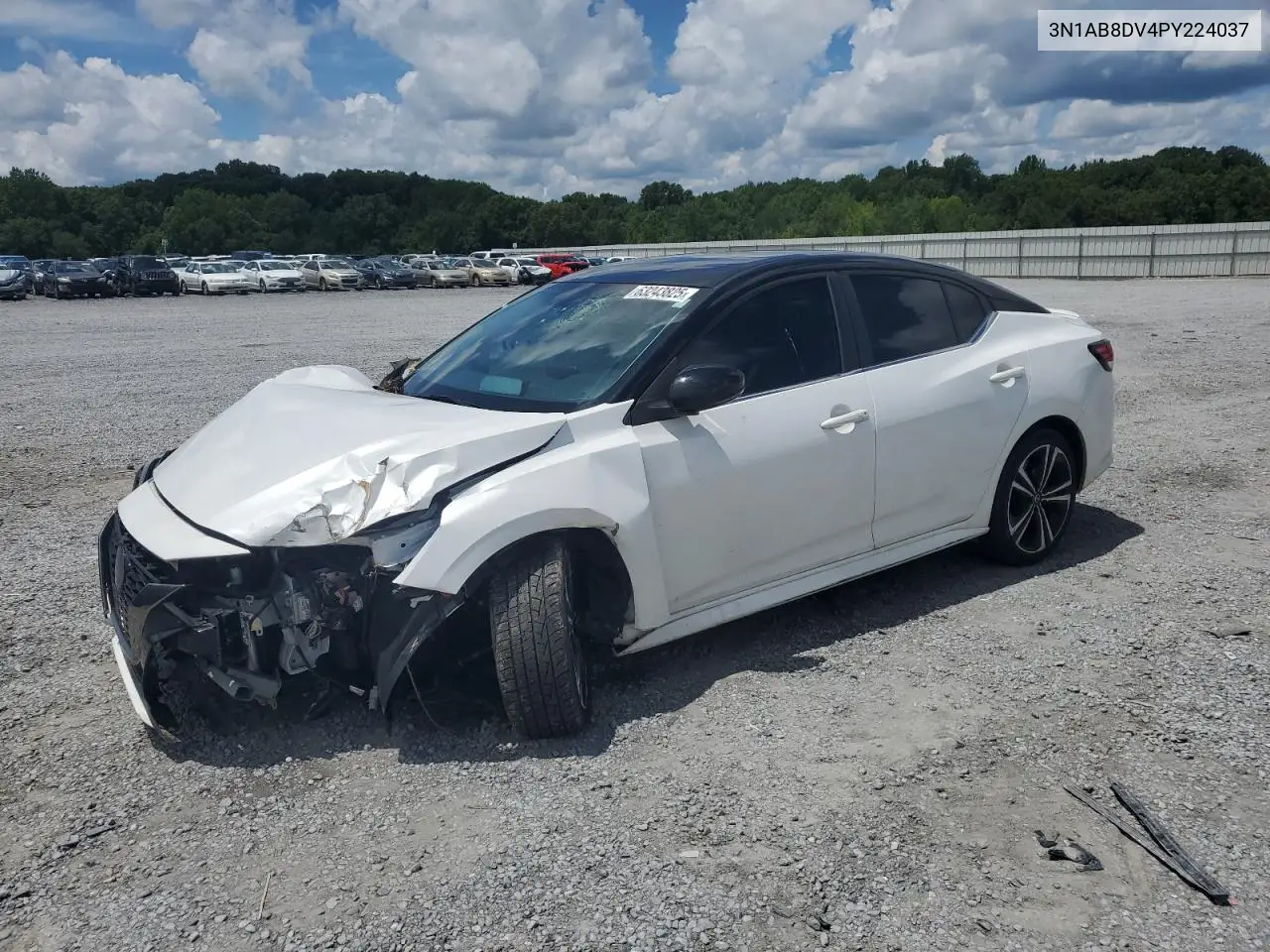 2023 Nissan Sentra Sr VIN: 3N1AB8DV4PY224037 Lot: 63243825