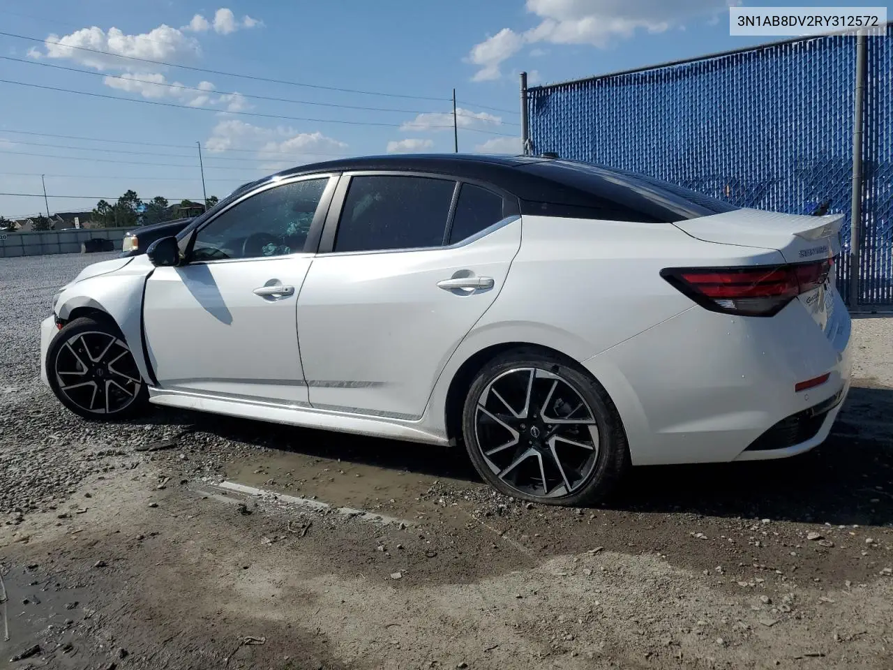 2024 Nissan Sentra Sr VIN: 3N1AB8DV2RY312572 Lot: 51266035