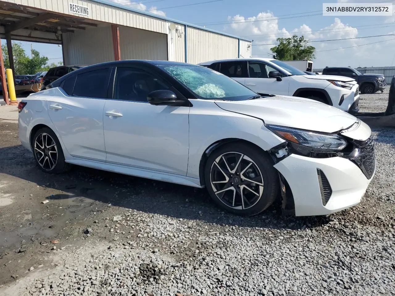 2024 Nissan Sentra Sr VIN: 3N1AB8DV2RY312572 Lot: 51266035