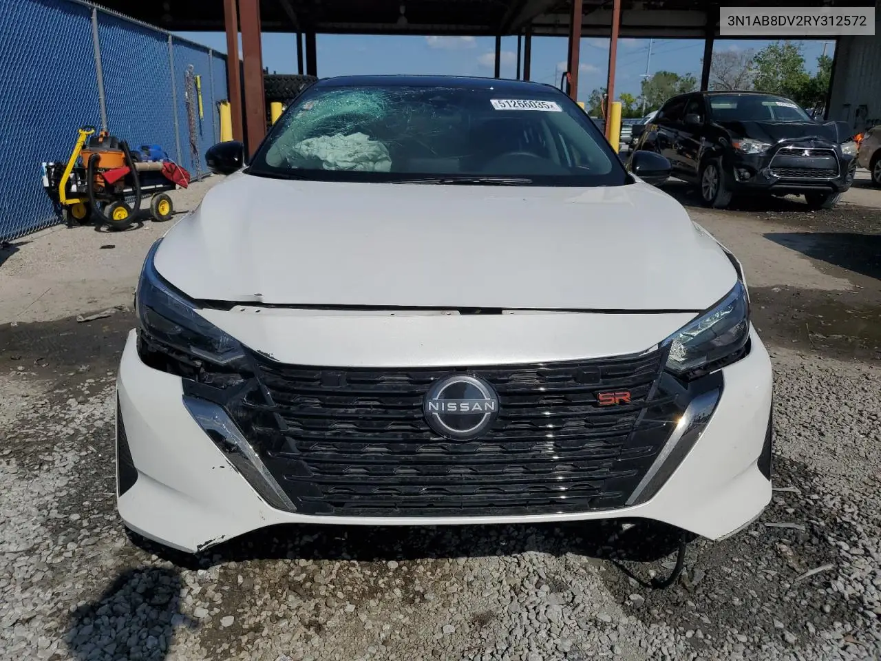 2024 Nissan Sentra Sr VIN: 3N1AB8DV2RY312572 Lot: 51266035