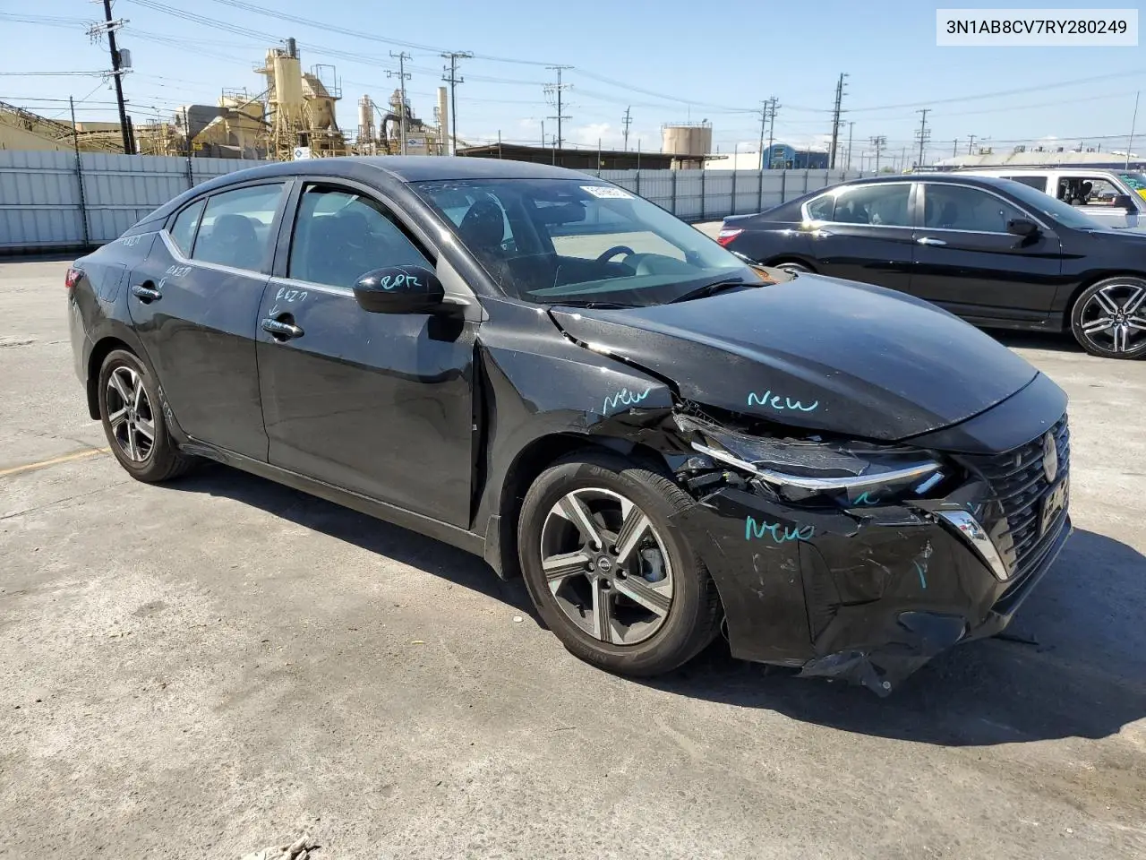 2024 Nissan Sentra Sv VIN: 3N1AB8CV7RY280249 Lot: 55169575