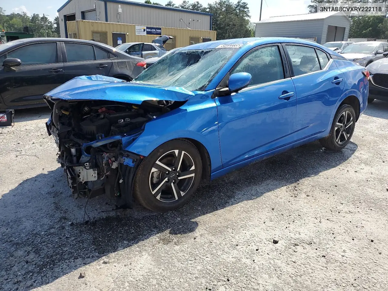 2024 Nissan Sentra Sv VIN: 3N1AB8CVXRY222118 Lot: 55432235