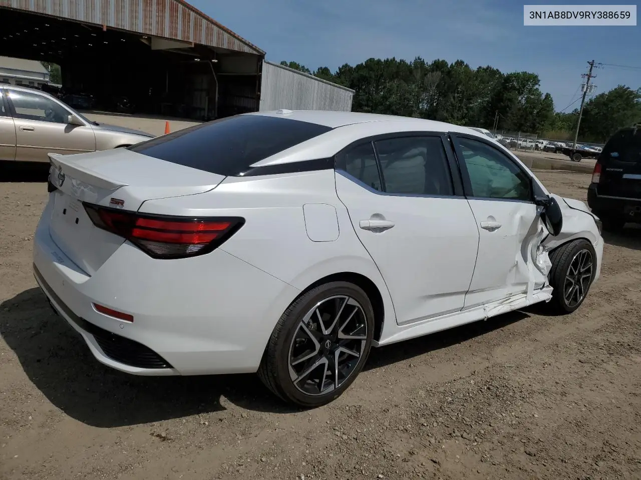 2024 Nissan Sentra Sr VIN: 3N1AB8DV9RY388659 Lot: 56790005