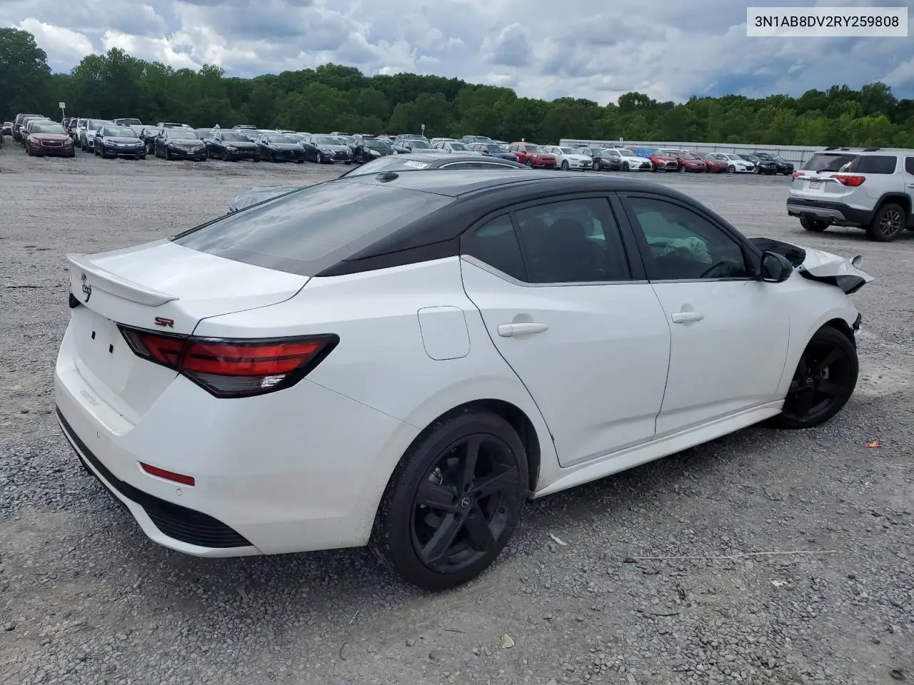 2024 Nissan Sentra Sr VIN: 3N1AB8DV2RY259808 Lot: 57072835