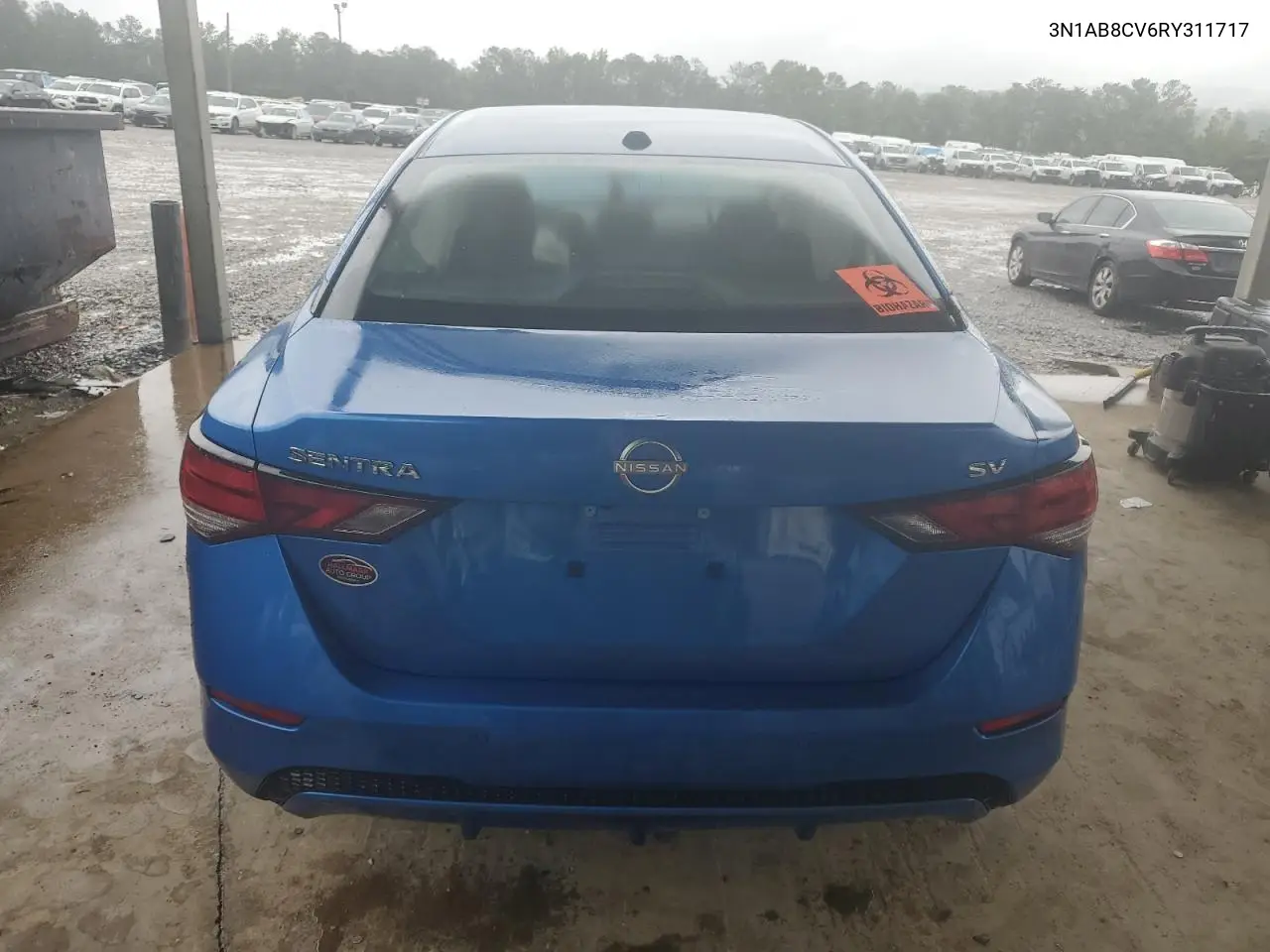 2024 Nissan Sentra Sv VIN: 3N1AB8CV6RY311717 Lot: 57785525
