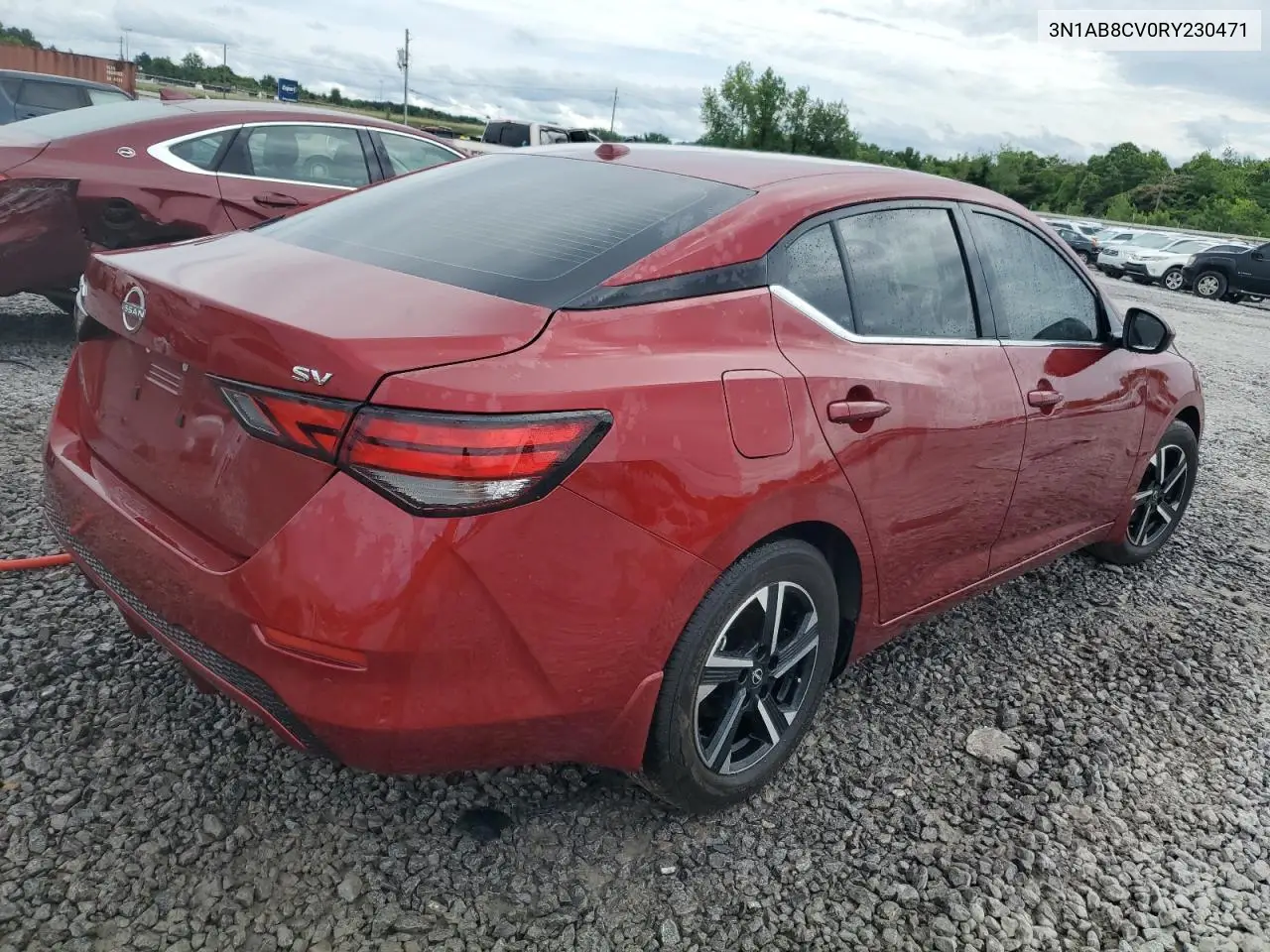 2024 Nissan Sentra Sv VIN: 3N1AB8CV0RY230471 Lot: 58899495