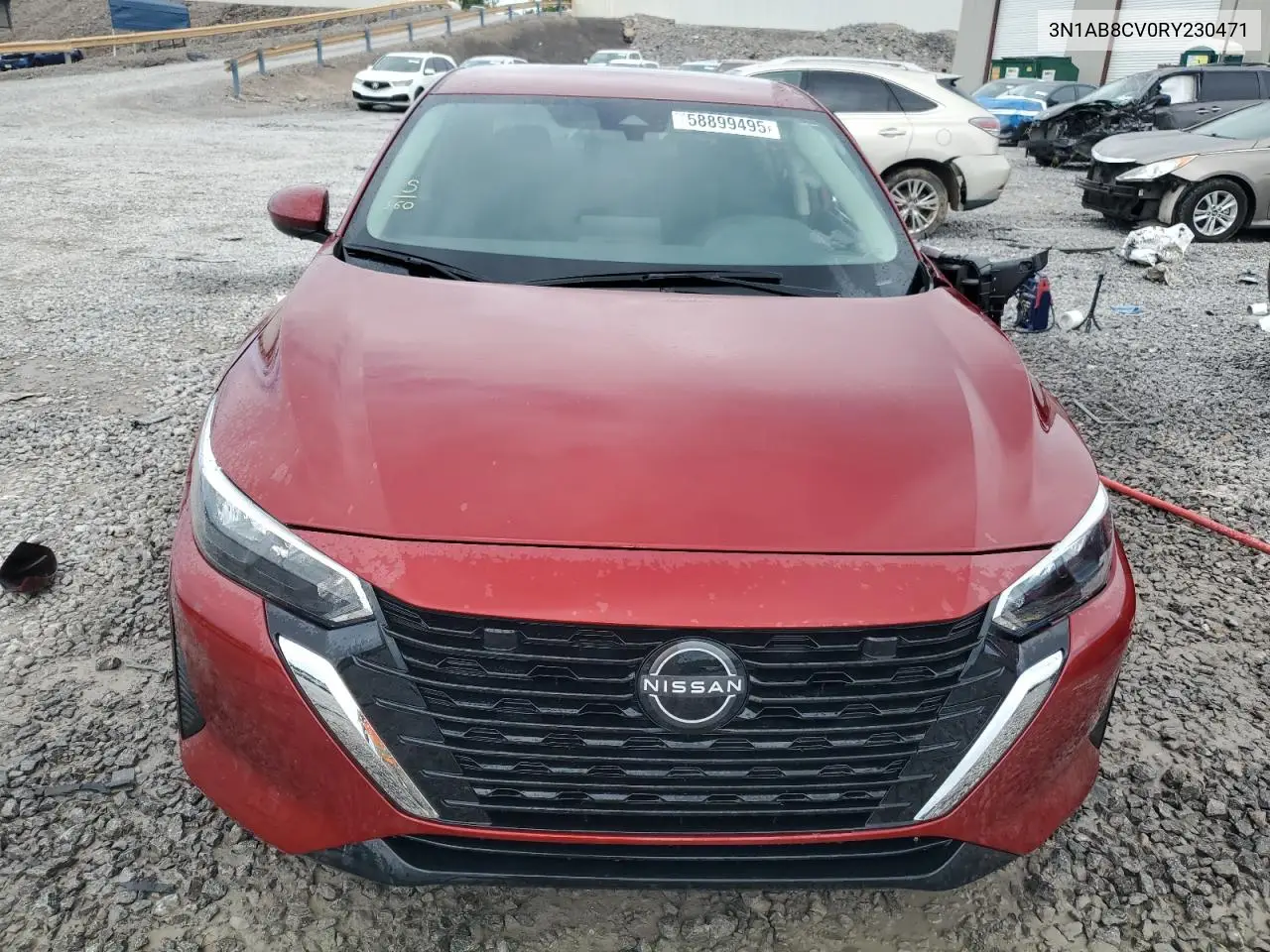 2024 Nissan Sentra Sv VIN: 3N1AB8CV0RY230471 Lot: 58899495