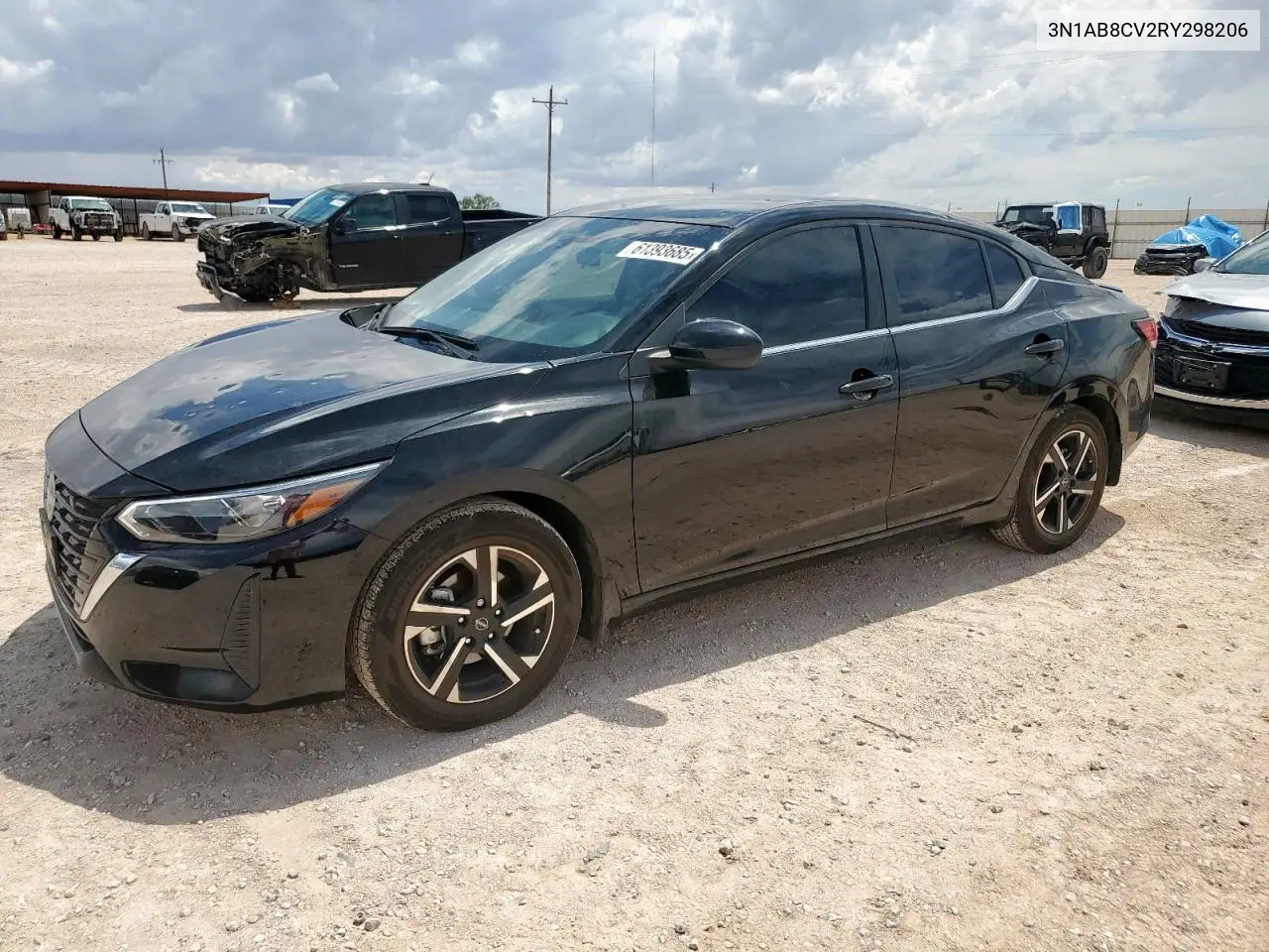 2024 Nissan Sentra Sv VIN: 3N1AB8CV2RY298206 Lot: 61393685