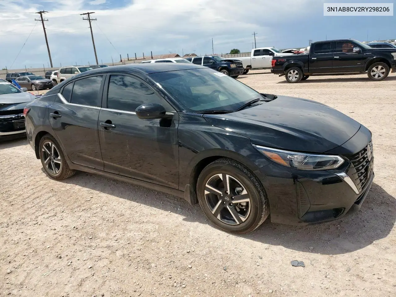 2024 Nissan Sentra Sv VIN: 3N1AB8CV2RY298206 Lot: 61393685