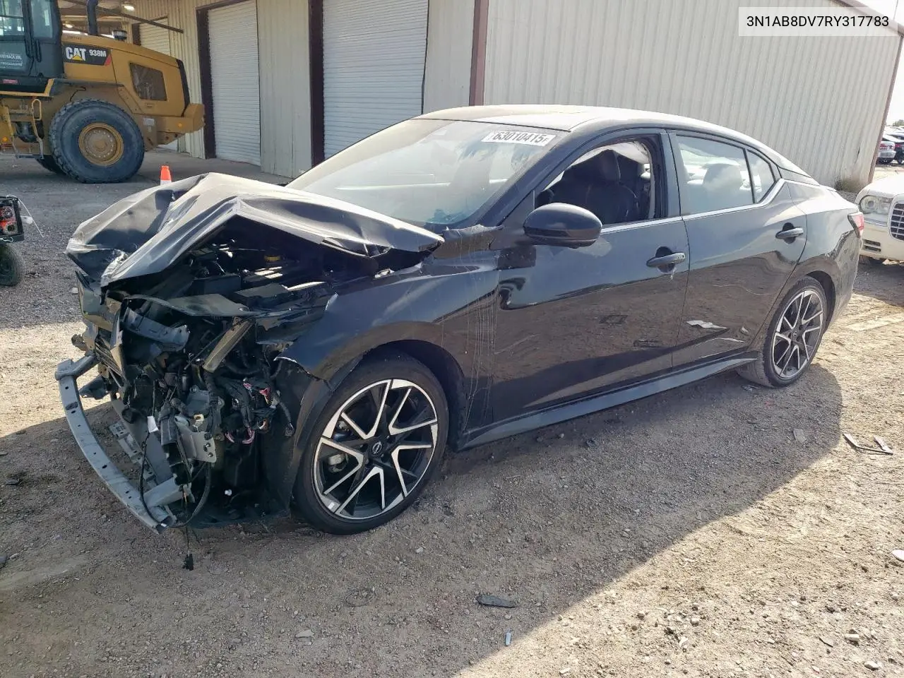 2024 Nissan Sentra Sr VIN: 3N1AB8DV7RY317783 Lot: 63010415