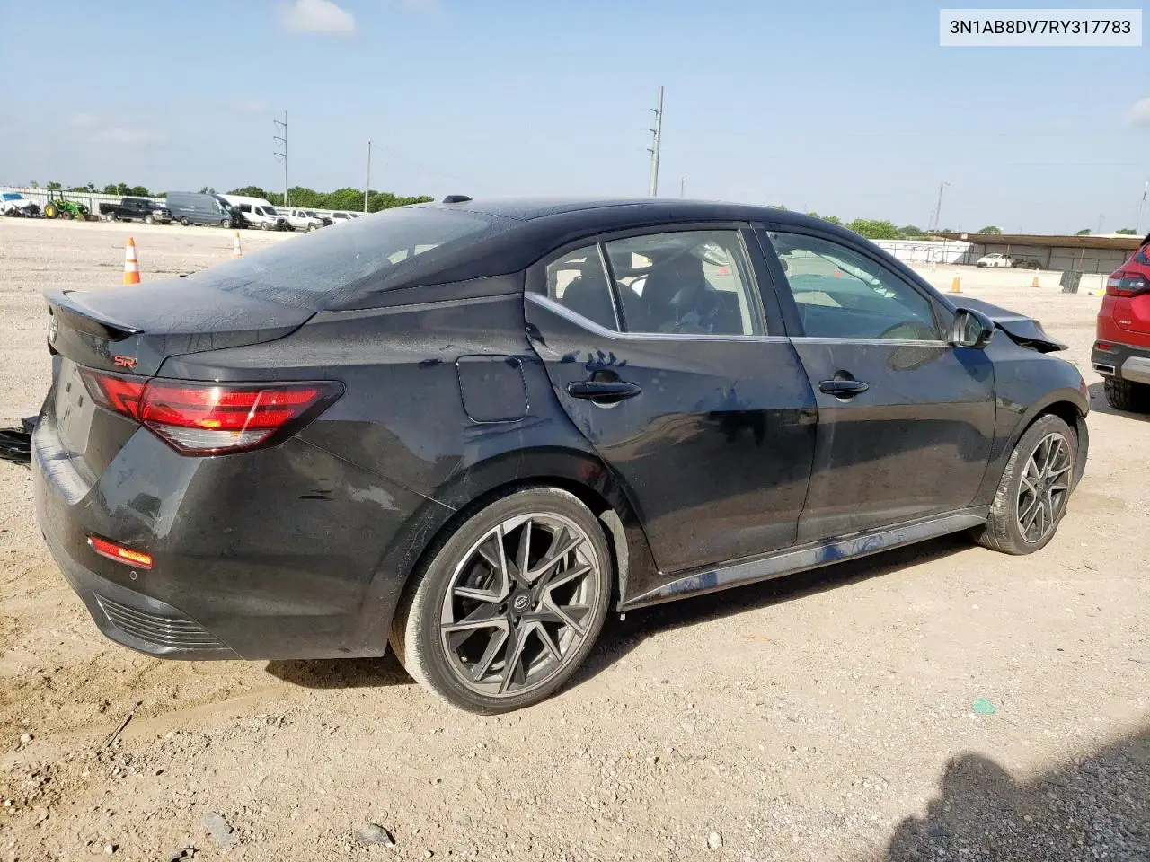 2024 Nissan Sentra Sr VIN: 3N1AB8DV7RY317783 Lot: 63010415