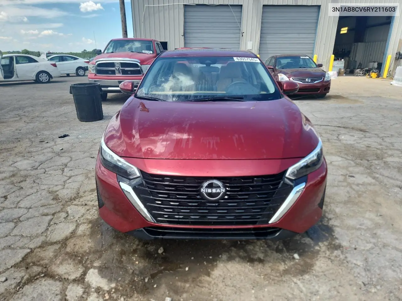 2024 Nissan Sentra Sv VIN: 3N1AB8CV6RY211603 Lot: 63057545
