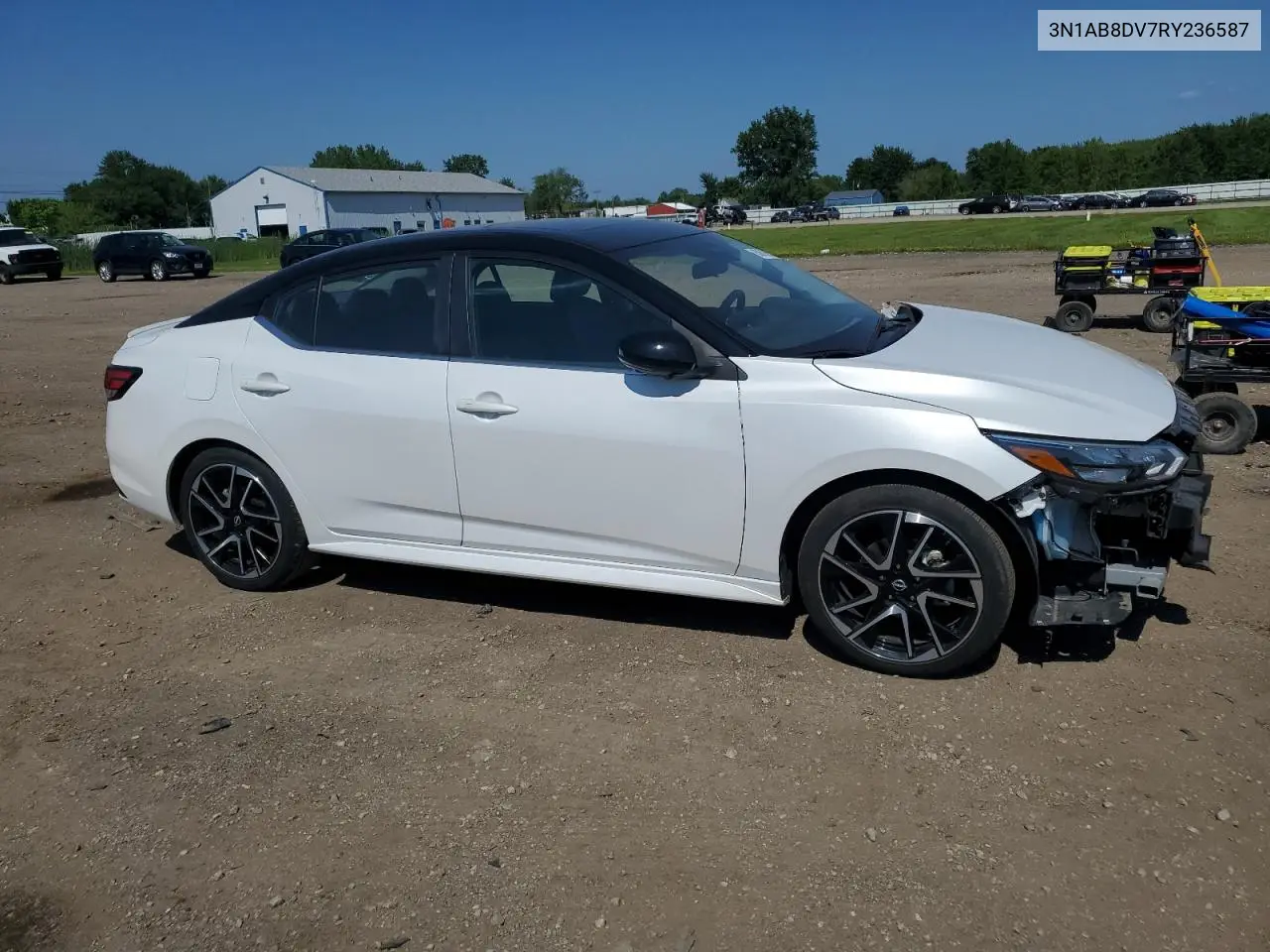 2024 Nissan Sentra Sr VIN: 3N1AB8DV7RY236587 Lot: 63061865