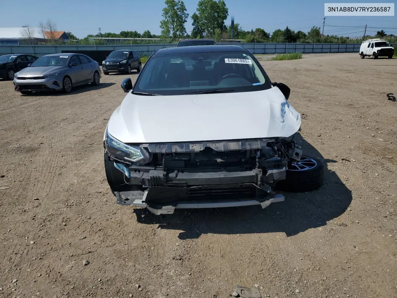 2024 Nissan Sentra Sr VIN: 3N1AB8DV7RY236587 Lot: 63061865