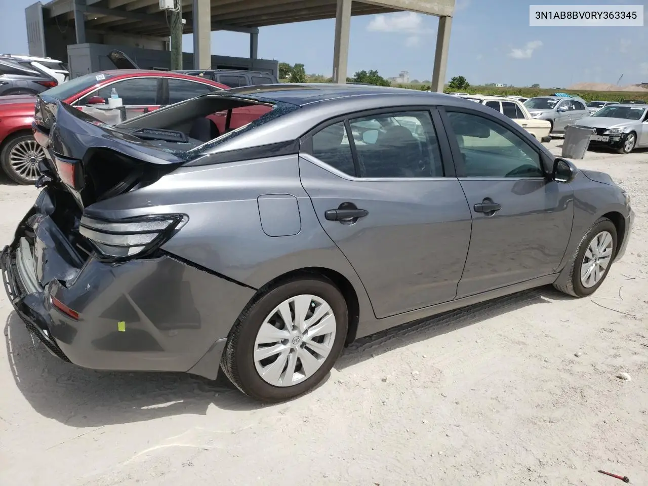 2024 Nissan Sentra S VIN: 3N1AB8BV0RY363345 Lot: 63072565