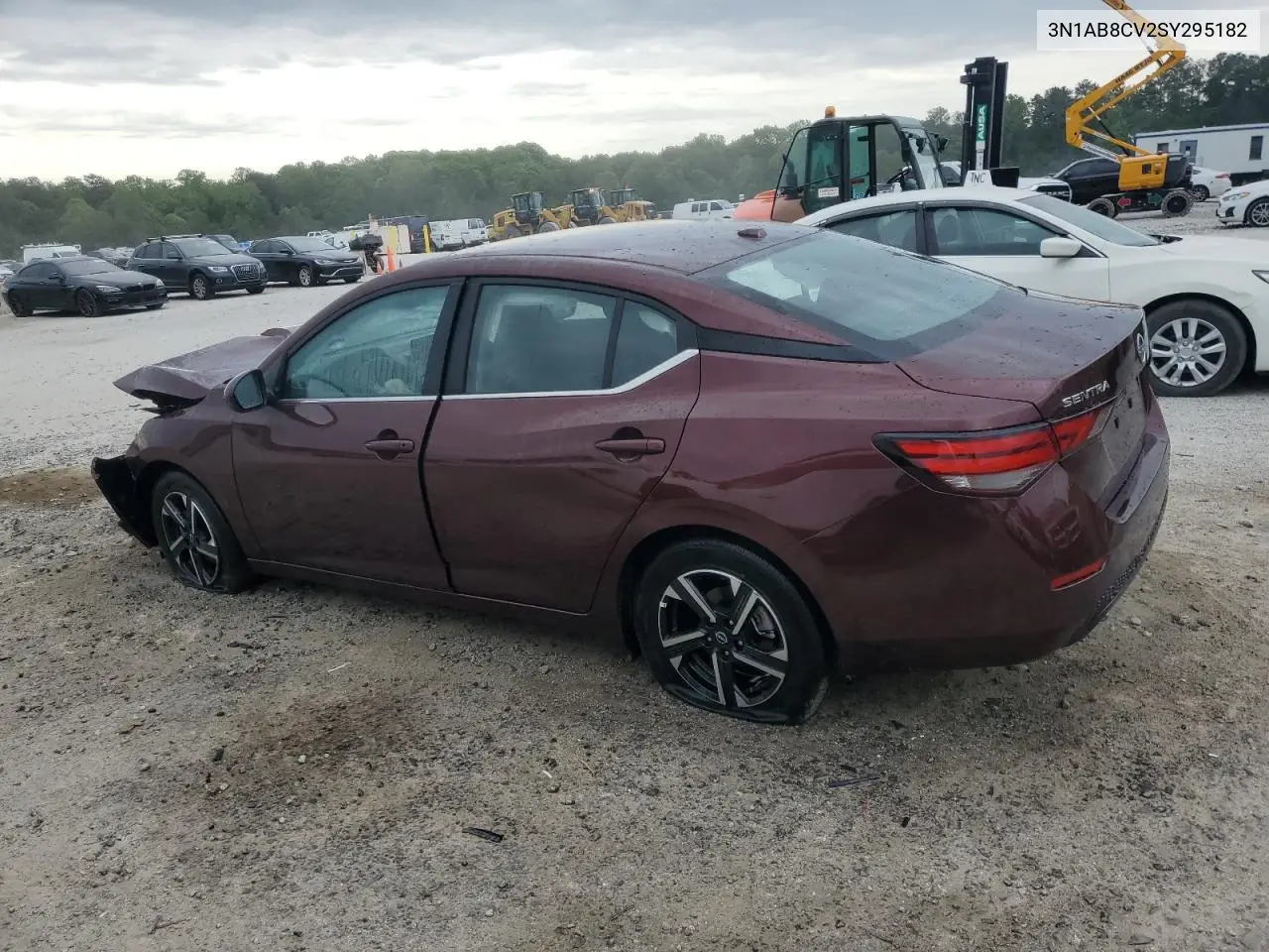 2025 Nissan Sentra Sv VIN: 3N1AB8CV2SY295182 Lot: 54179775