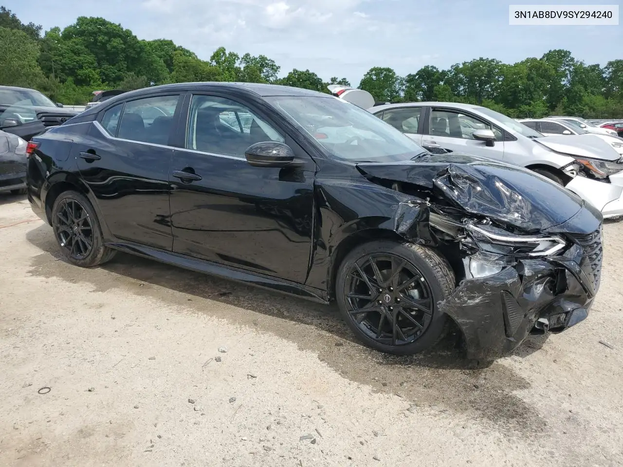 2025 Nissan Sentra Sr VIN: 3N1AB8DV9SY294240 Lot: 54434365
