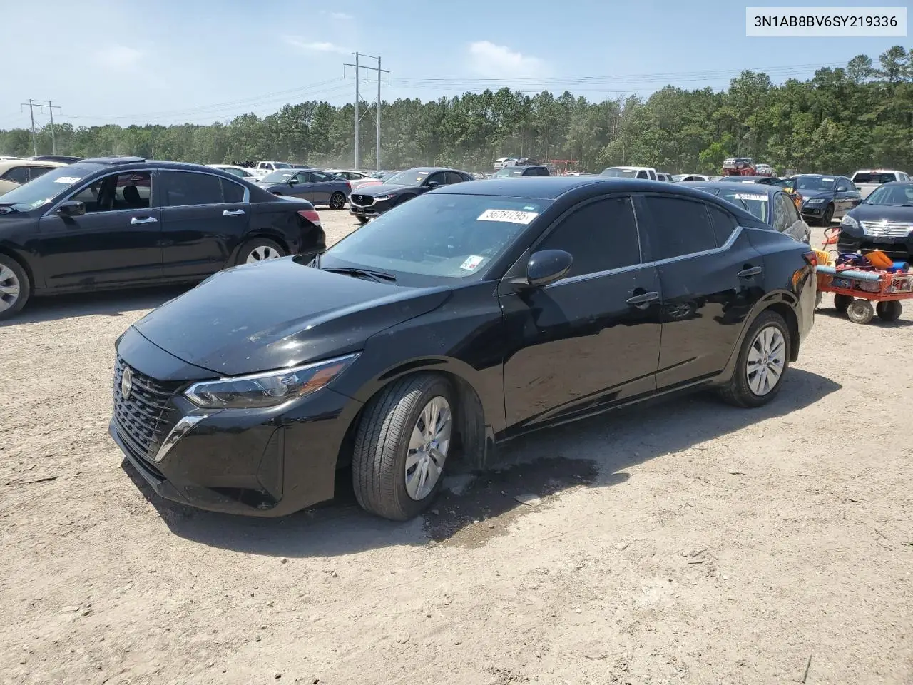 2025 Nissan Sentra S VIN: 3N1AB8BV6SY219336 Lot: 56781295