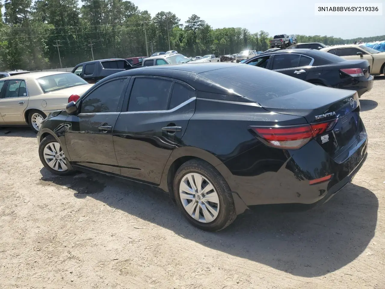 2025 Nissan Sentra S VIN: 3N1AB8BV6SY219336 Lot: 56781295