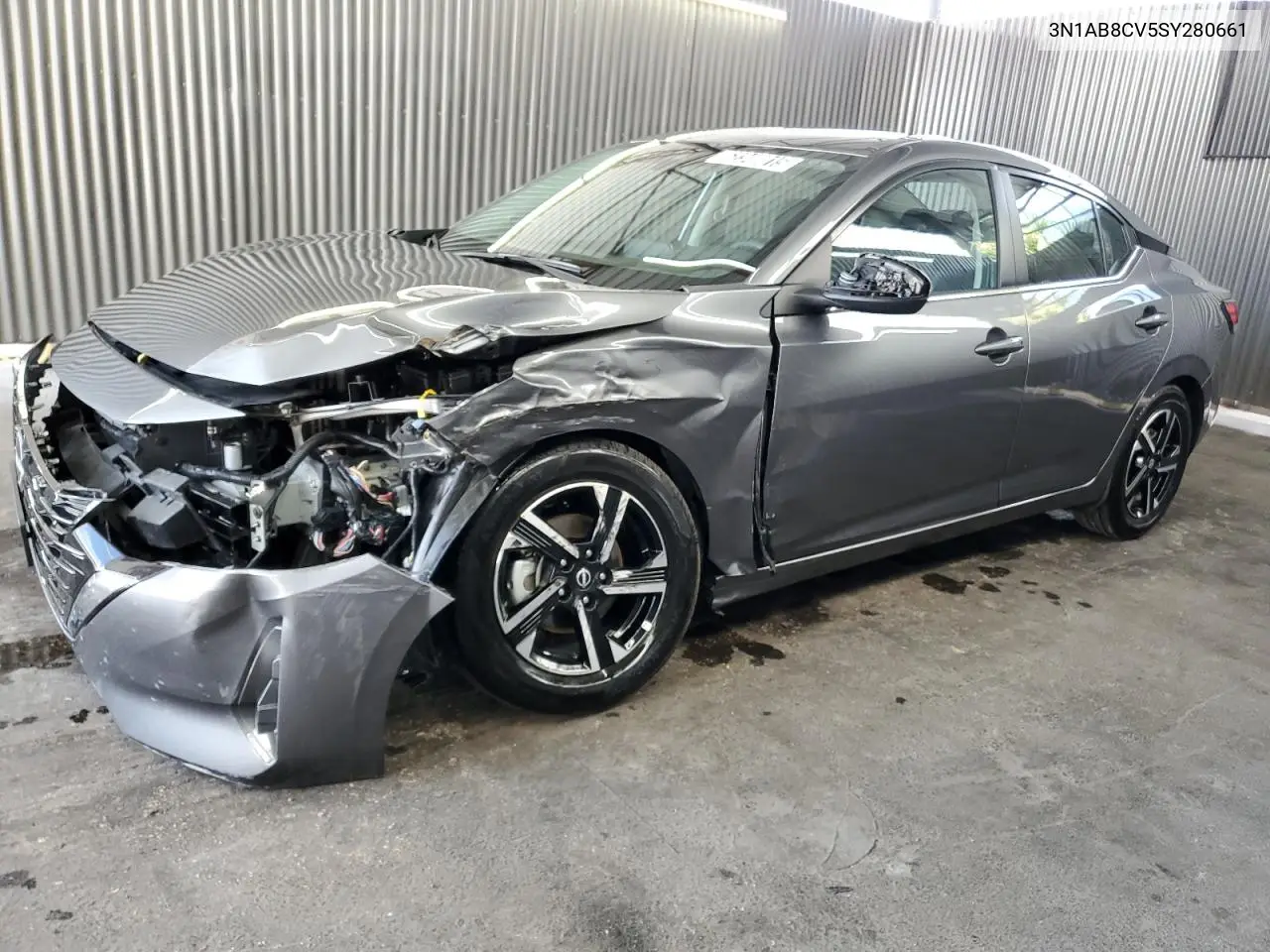 2025 Nissan Sentra Sv VIN: 3N1AB8CV5SY280661 Lot: 62340015