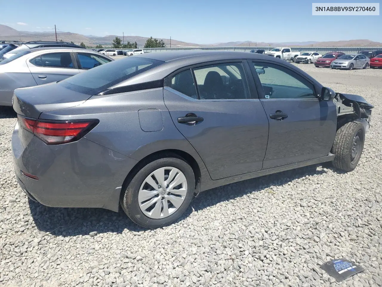 2025 Nissan Sentra S VIN: 3N1AB8BV9SY270460 Lot: 62787145